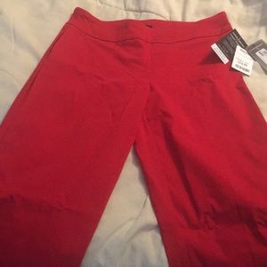 Counterparts red skinny pants.